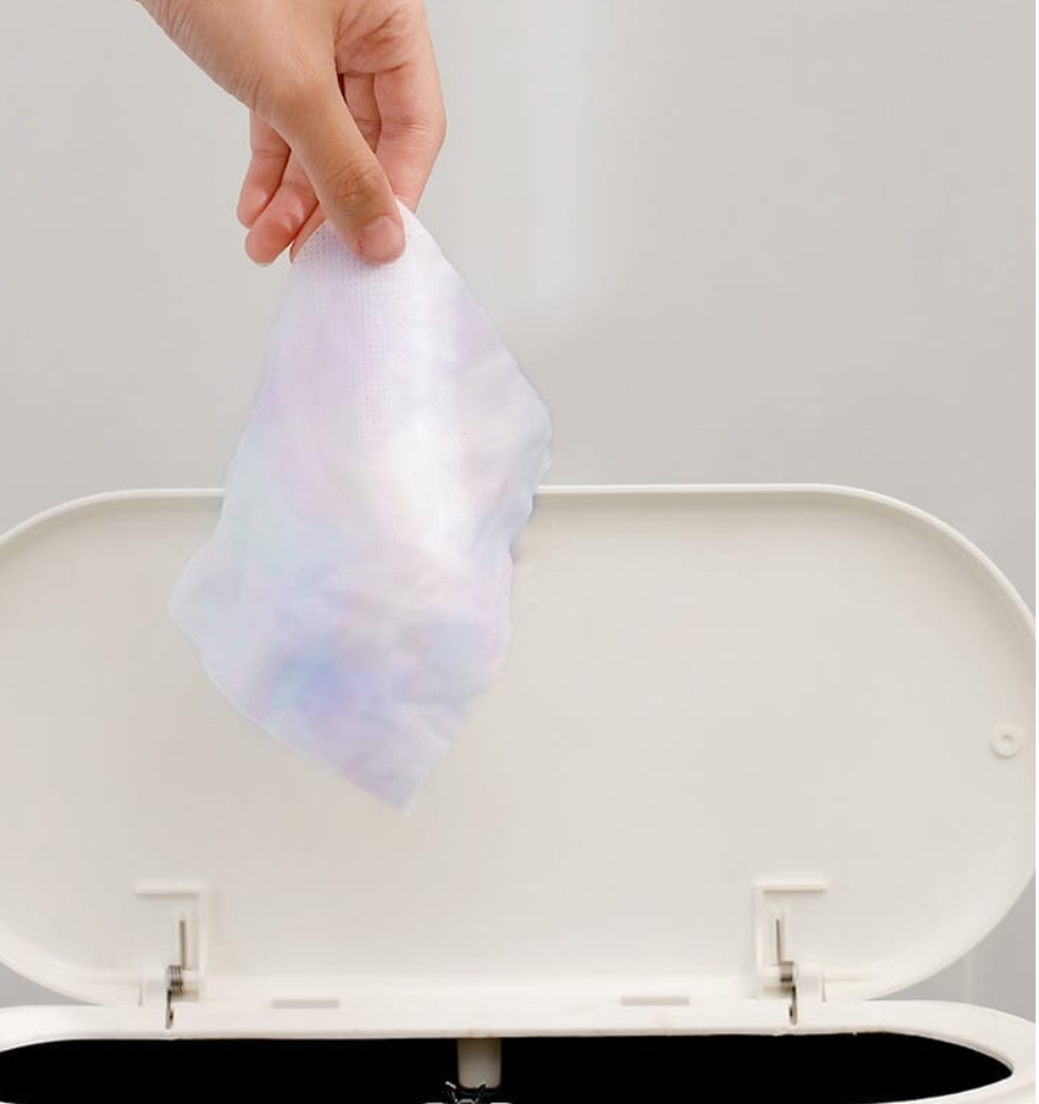 Fasola Laundry Anti-cross-dyeing Anti staining Dye Trapping Sheets Dye Catcher Sheets White 11*26cm 30pcs X2Pack