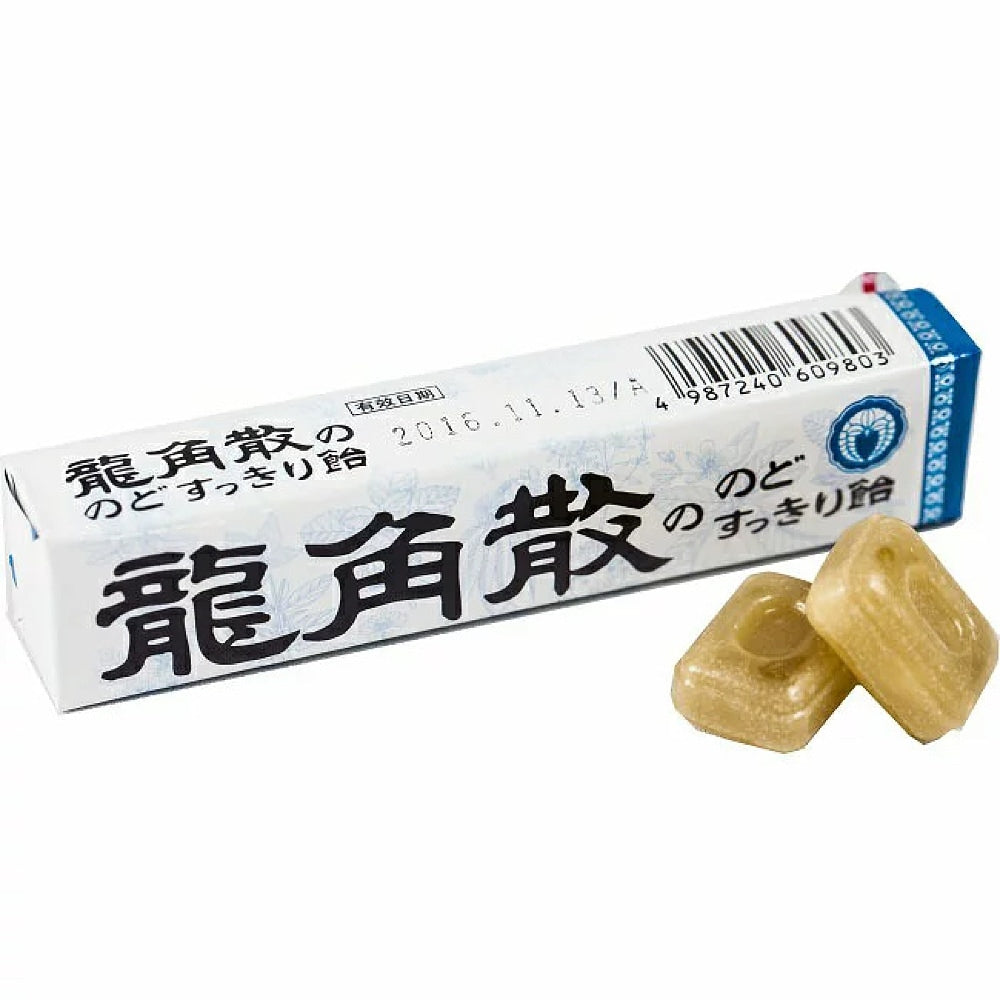 Ryukakusan Japan Original Mint Candy Throat Lozenges Hard Candy Strips 38gX4Pack