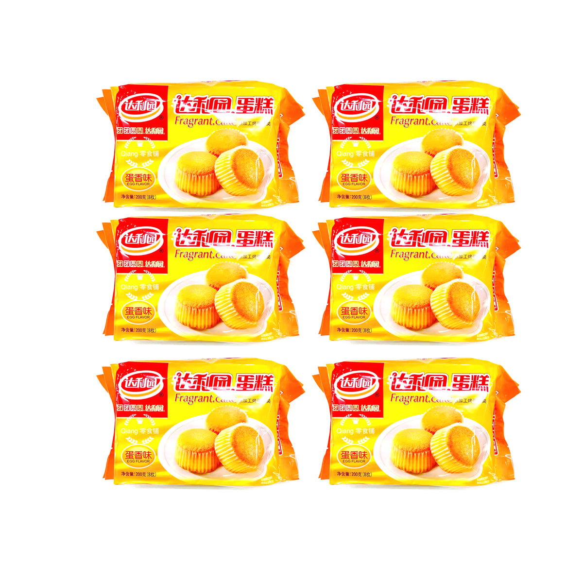 Dali-Yuan-Egg-Flavor-Cake-for-Breakfast-200g-X6Pack-1