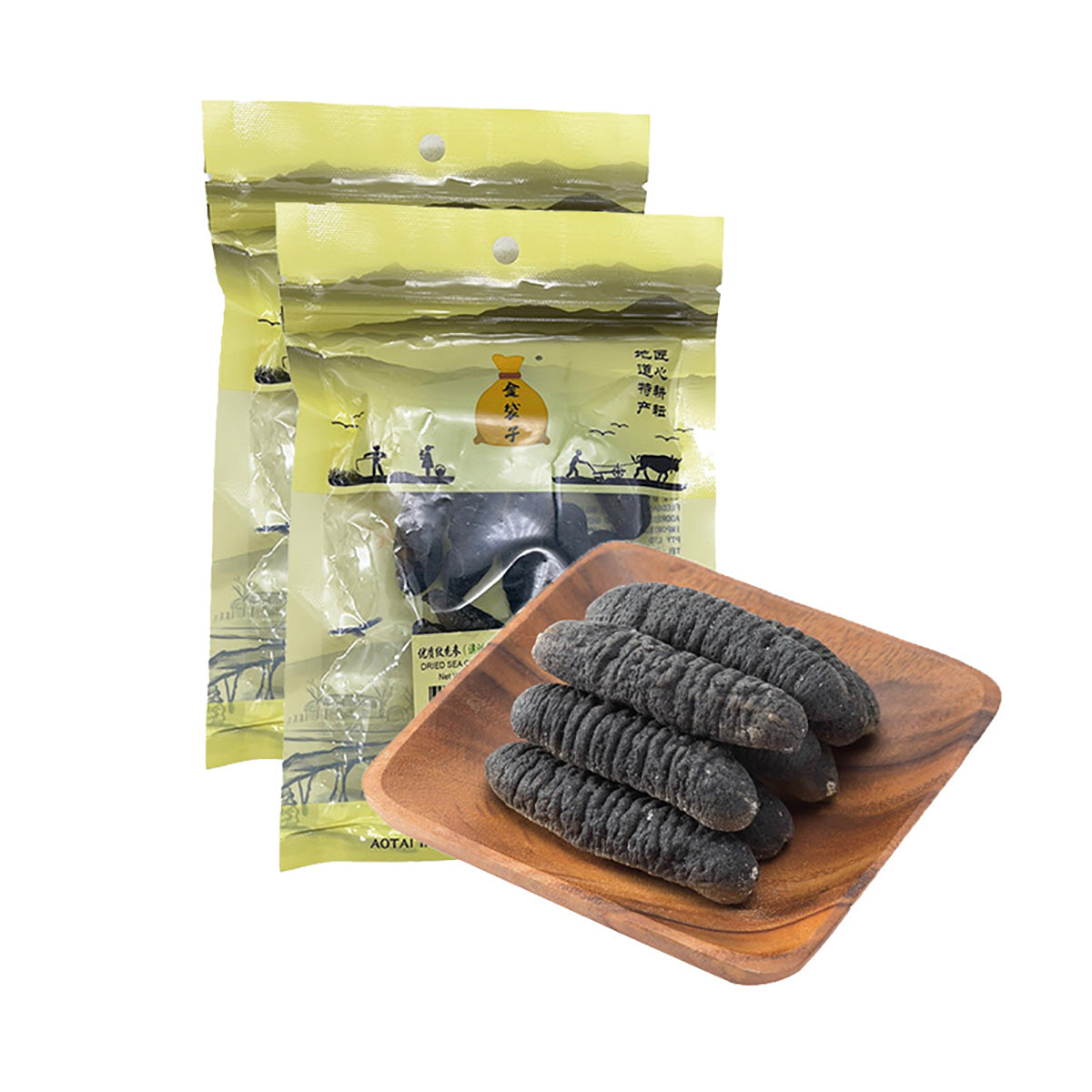 JinDaiZi-Premium-Dried-Australian-Sea-Cucumber-80g-X2Pack-1