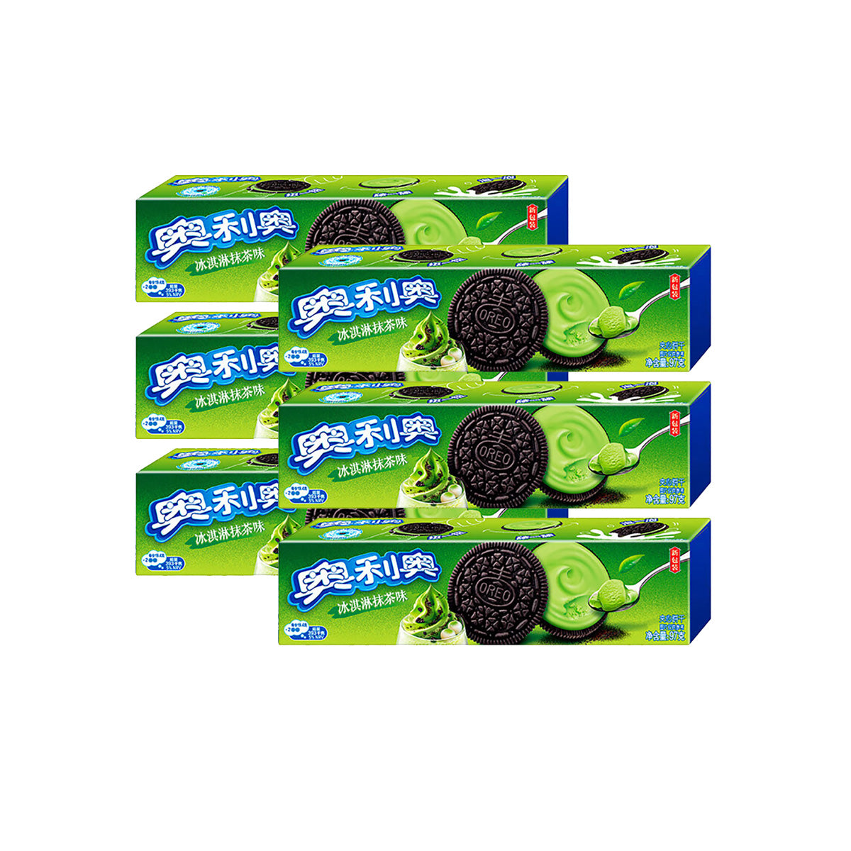 Oreo-Cream-Filled-Cookies-Matcha-Ice-Cream-Flavor-97g-X6Pack-1