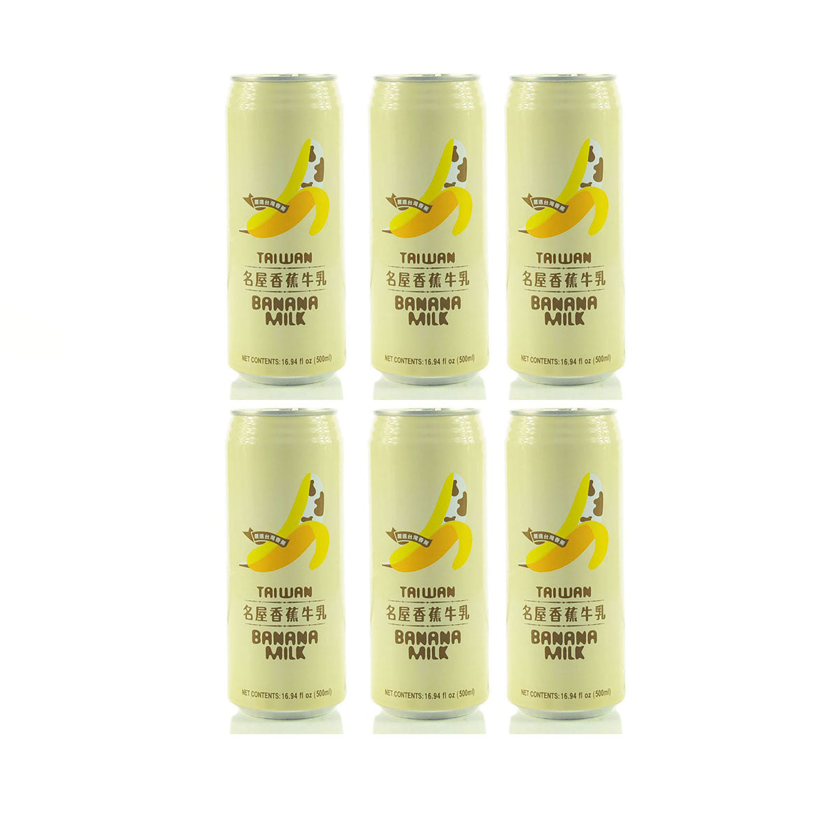 Famous-House-Banana-Milk-500ml-X6Pack-1