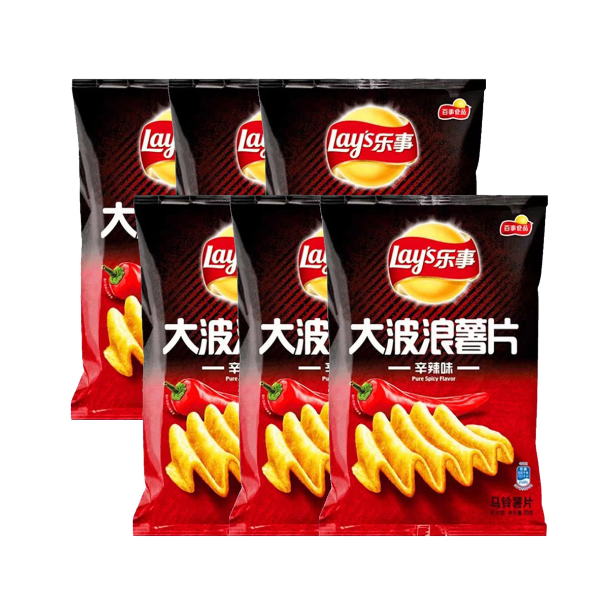 Lay's-Spicy-Wave-Chips-70g-X6Pack-1