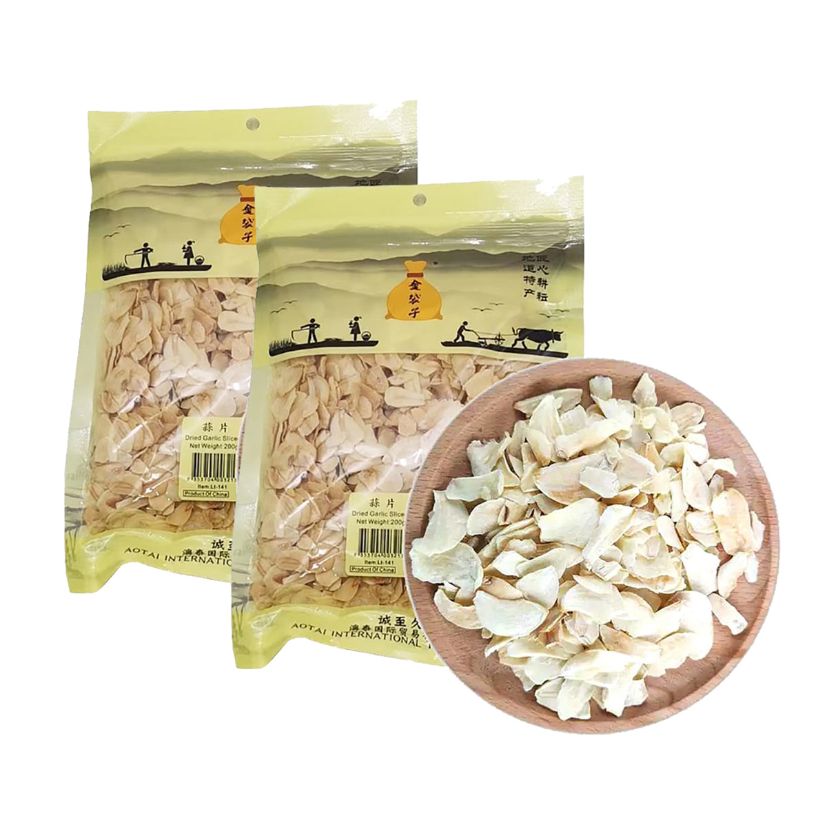 JinDaiZi-Garlic-Slices-200g-X2Pack-1