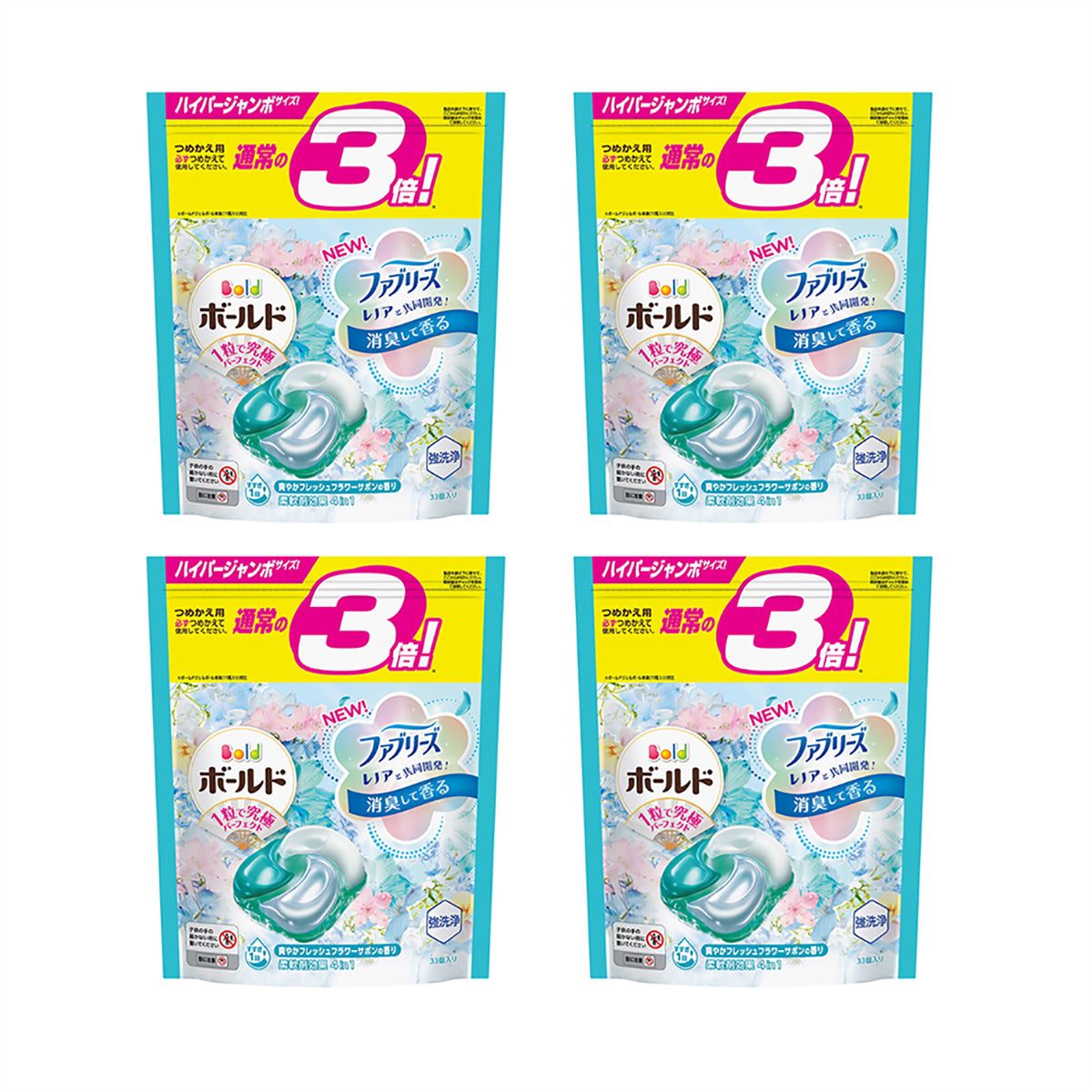 P&G-Laundry-Detergent-Soap-Pods-Lily-Scent-33-Pieces-X4Pack-1