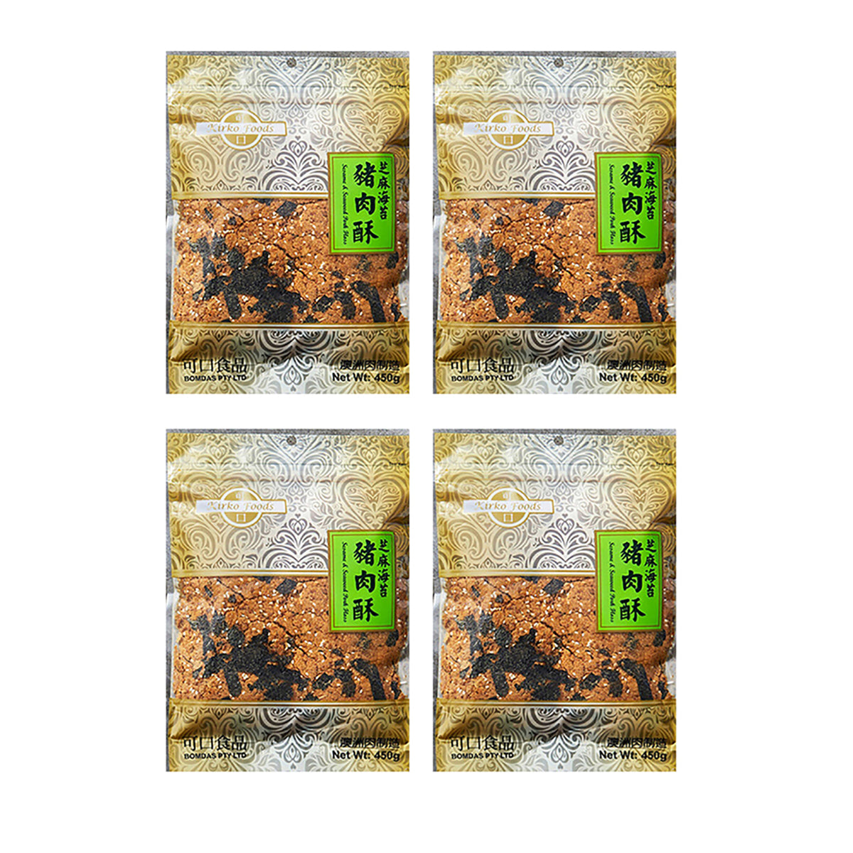 Kirko-Foods-Sesame-Seaweed-Pork-Floss-210g-X4Pack-1