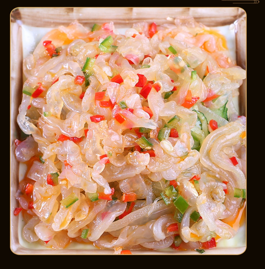 Fengzheng Snack Instant Jellyfish with Mustard Flavor 150g X6Pack