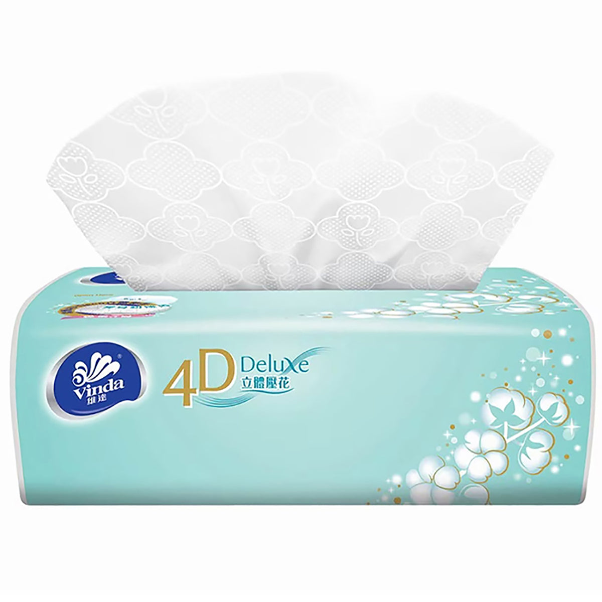 Vinda-M-Size-4D-Soft-PaperTissue-Scent-100-Sheets*5-Bags-X4Pack-1