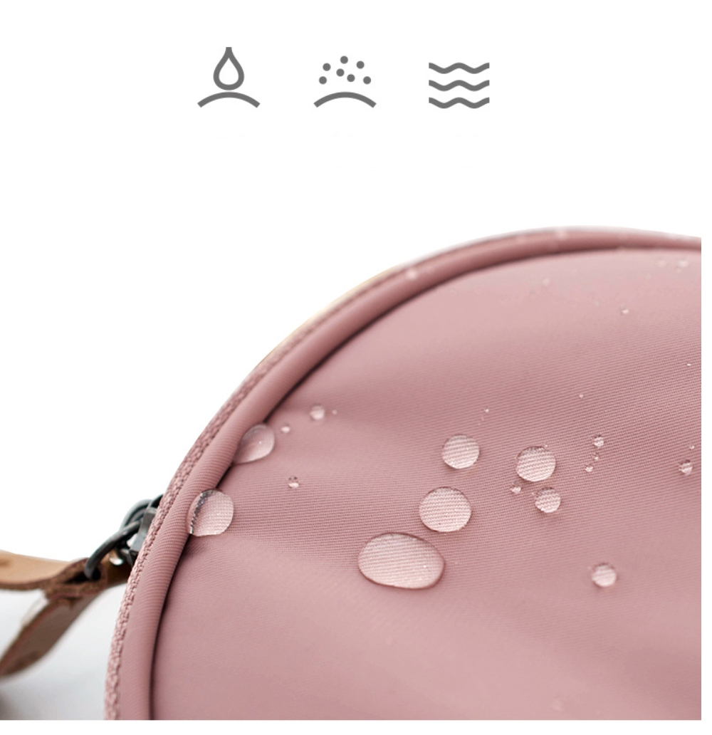 Fasola Portable Shell Travel Makeup Bag Cosmetic Bags for Women Make up Organizer Pink X4Pack