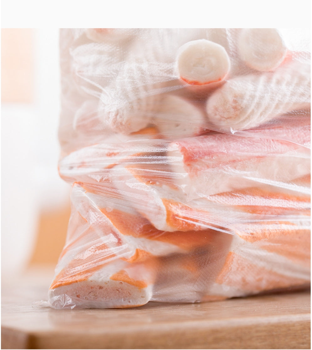 Chahua Tear-Off Food Grade Extra Large Food Storage Bags 100 Pieces X3Pack
