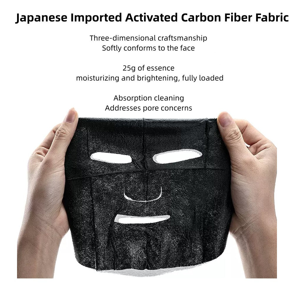 Facelive Activated Charcoal Purifying Repair Black Mask 25gX5pcsX4Pack