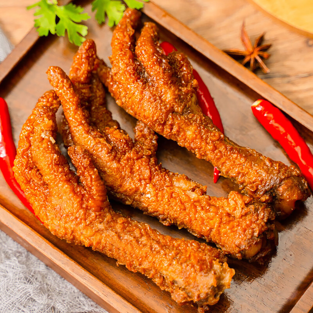 Xiaohuya-Spicy-Chicken-Feet-110g-X6Pack-1