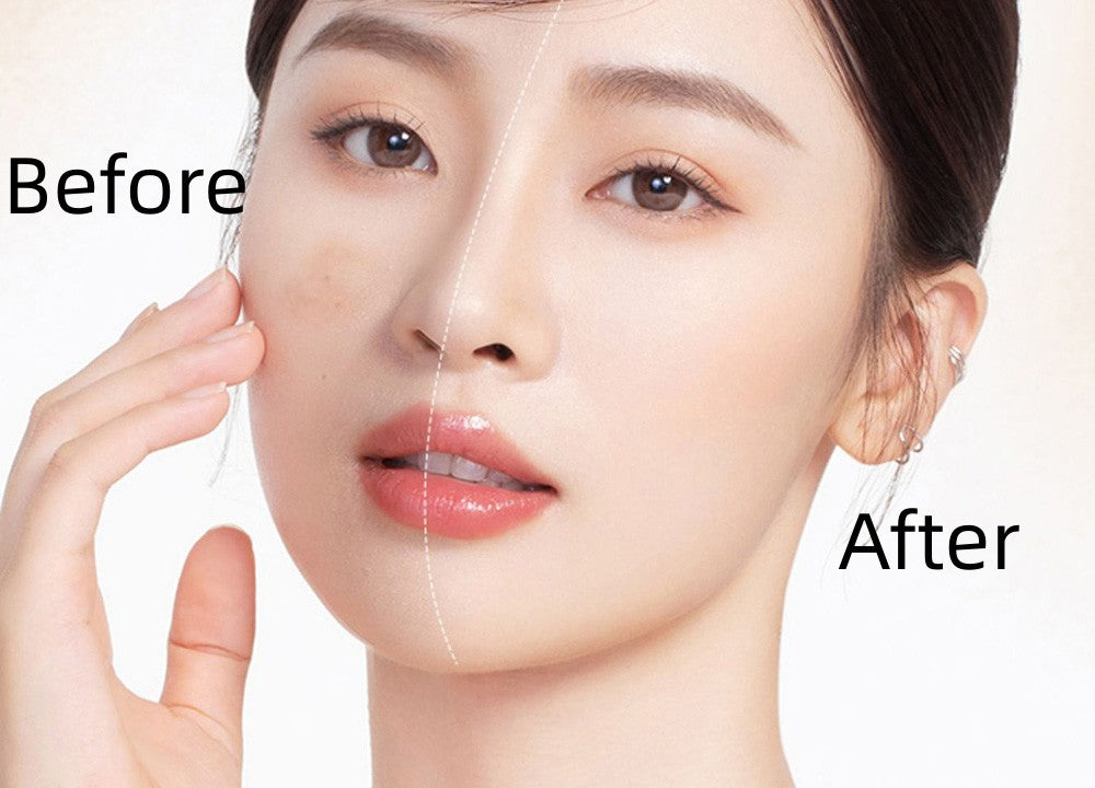 Unny Purple Light and Moisturizing Sunscreen One Step Color Corrector Isolation Primer Cream SPF20 PA+++ No.01 30g X4pack