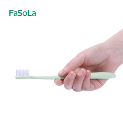 Fasola Green Individually Wrapped Travel Kit Toothbrush and Toothpaste Set 2Pack