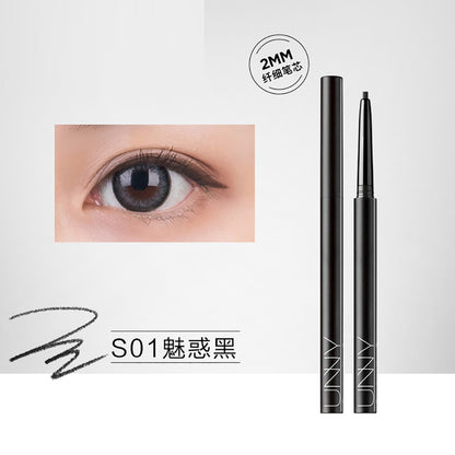 Unny Long Lasting Eyeliner Pencil Eye Liner Makeup Black S01 0.05g 2pack