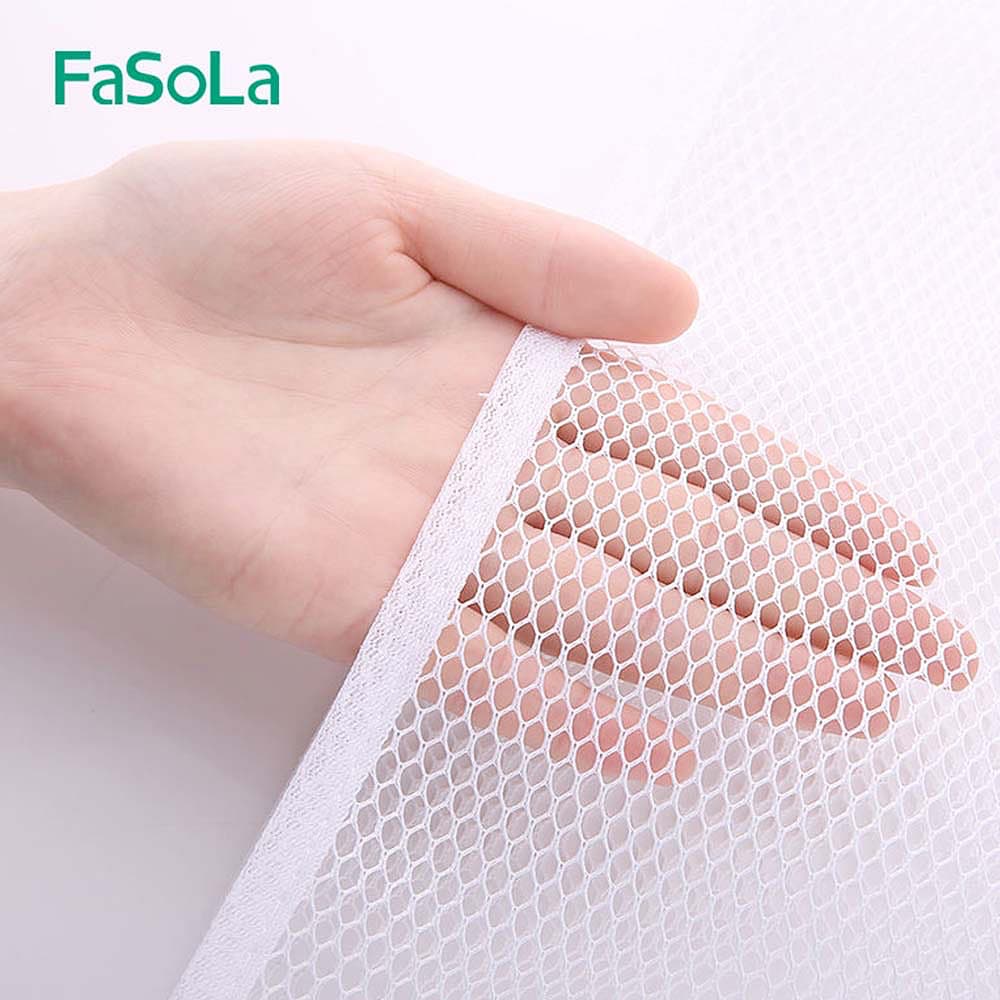 Fasola Pillow Drying Net Double Layer White 93X47cmX2Pack