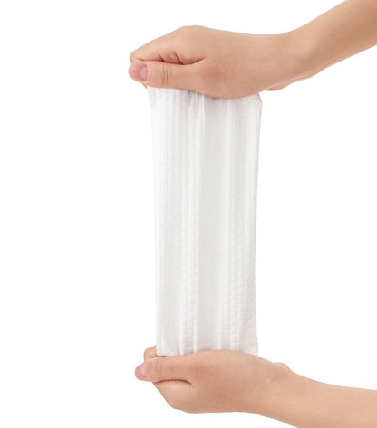 Fasola White Towel Roll Disposable Cloth Rag for Kitchen Kitchen  Paper Towel Roll 50 Sheets 25.5 X 25cm X2Pack