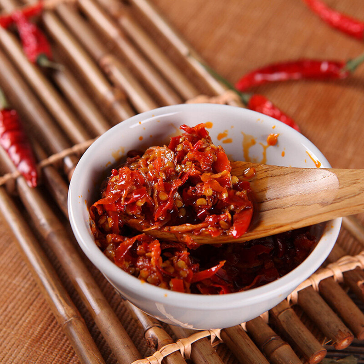 Old Mule Shrimp ChaoTian Chili Super Hot Sauce for Cooking and Mixing 240gX3Pack