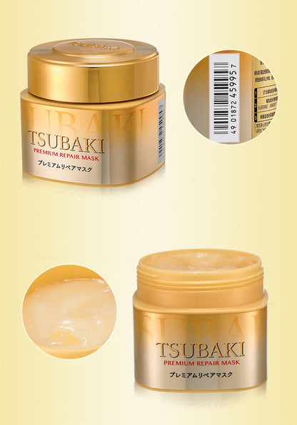 Shiseido TSUBAKI Premium Repair Hair Mask Treatment to Repair Dry or Damaged Hair 180g X3Pack