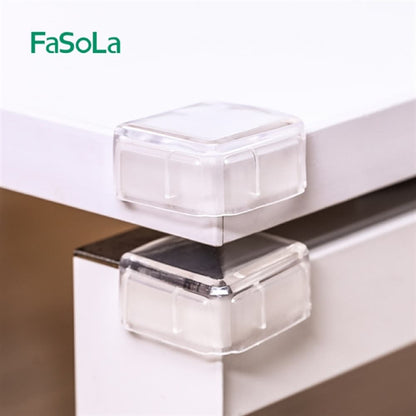 Fasola Round Transparent Corner Guards Corner Protector for Baby 3 X 3 X 3cm X 4Pieces X6Pack