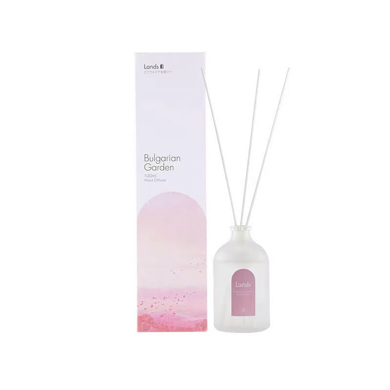 Lifease Lands Japan Non-Fire Aromatherapy Reed Diffuser in Bulgarian Garden X 2Pack