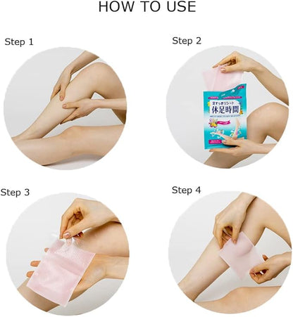 Lion Natural Adhesive Relaxing Stress Foot Care Soothing Patches Foot Pads 6pcs*3bags 1pack