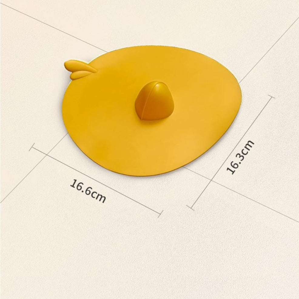 Fasola Floor Drain Odor Control Cover Yellow 16.3*16.6cmX2Pack