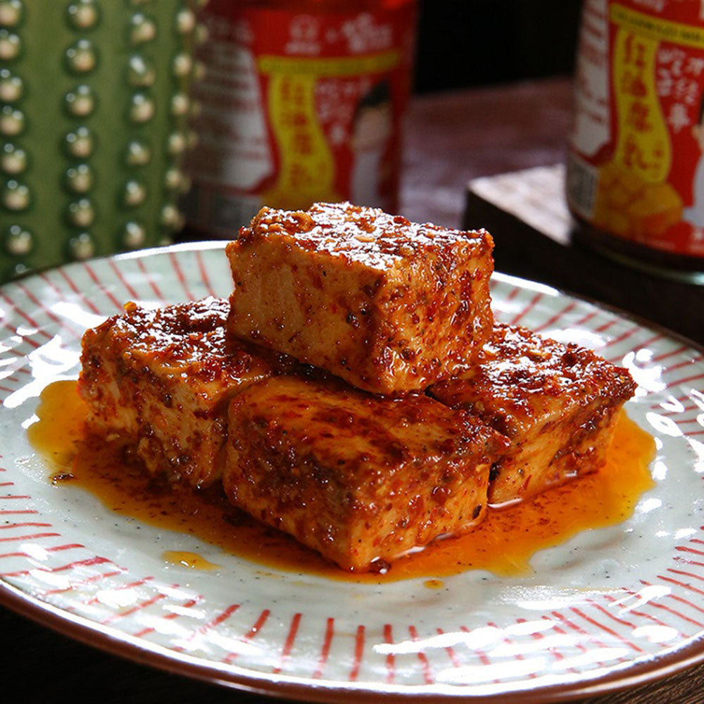 Chuanwazi Red Oil Bean Curd 220g X2Pack