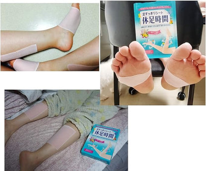 Lion Natural Adhesive Relaxing Stress Foot Care Soothing Patches Foot Pads 6pcs*3bags 1pack