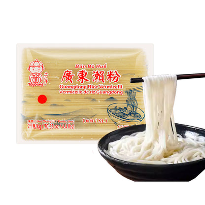 TOYOUNG Guangdong Rice Vermicelli Noodles 2kgX2Pack