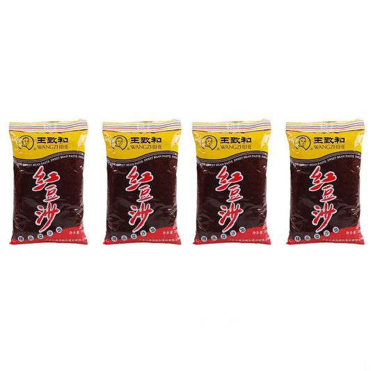 Wang-Zhihe-Red-Bean-Paste-500g-X4Pack-1