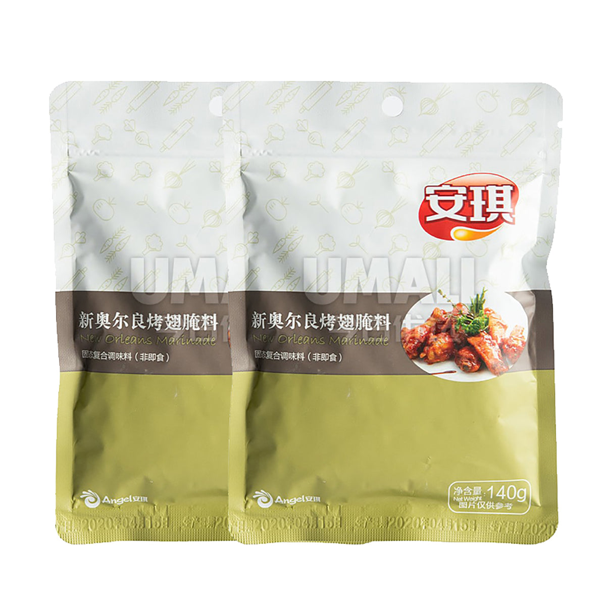 Angel-New-Orleans-BBQ-Wing-Marinade-140g-2pack-1