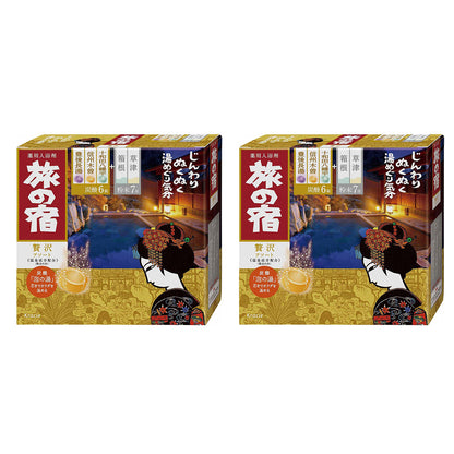 Kracie-Japanese-Bath-Soak-Powder-25g*7-Tablets-40g*6-X2Pack-1