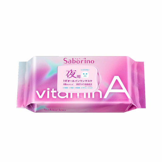 Saborino-Night-Face-Mask-with-Vitamin-A---30-Sheets-X1Pack-1