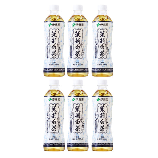 Itoen-Jasmine-White-Tea-500ml-X6Pack-1