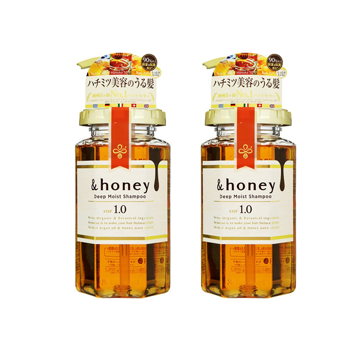 &Honey-Japanese-Moisturizing-Shampoo-440ml-X2Pack-1