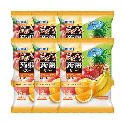 Orihiro-Low-Calorie-Konjac-Jelly-Tropical-Fruit-Flavor-6pcs-120g-X6Pack-1