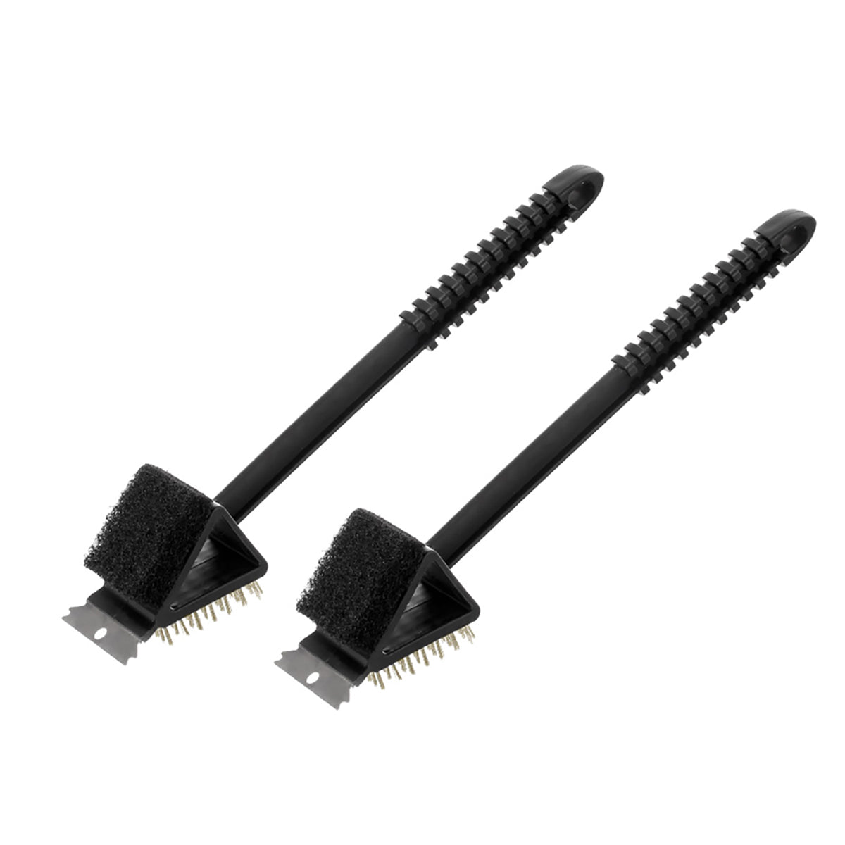 Fasola-Long-Handle-BBQ-Cleaning-Brush-Black-X2Pack-1