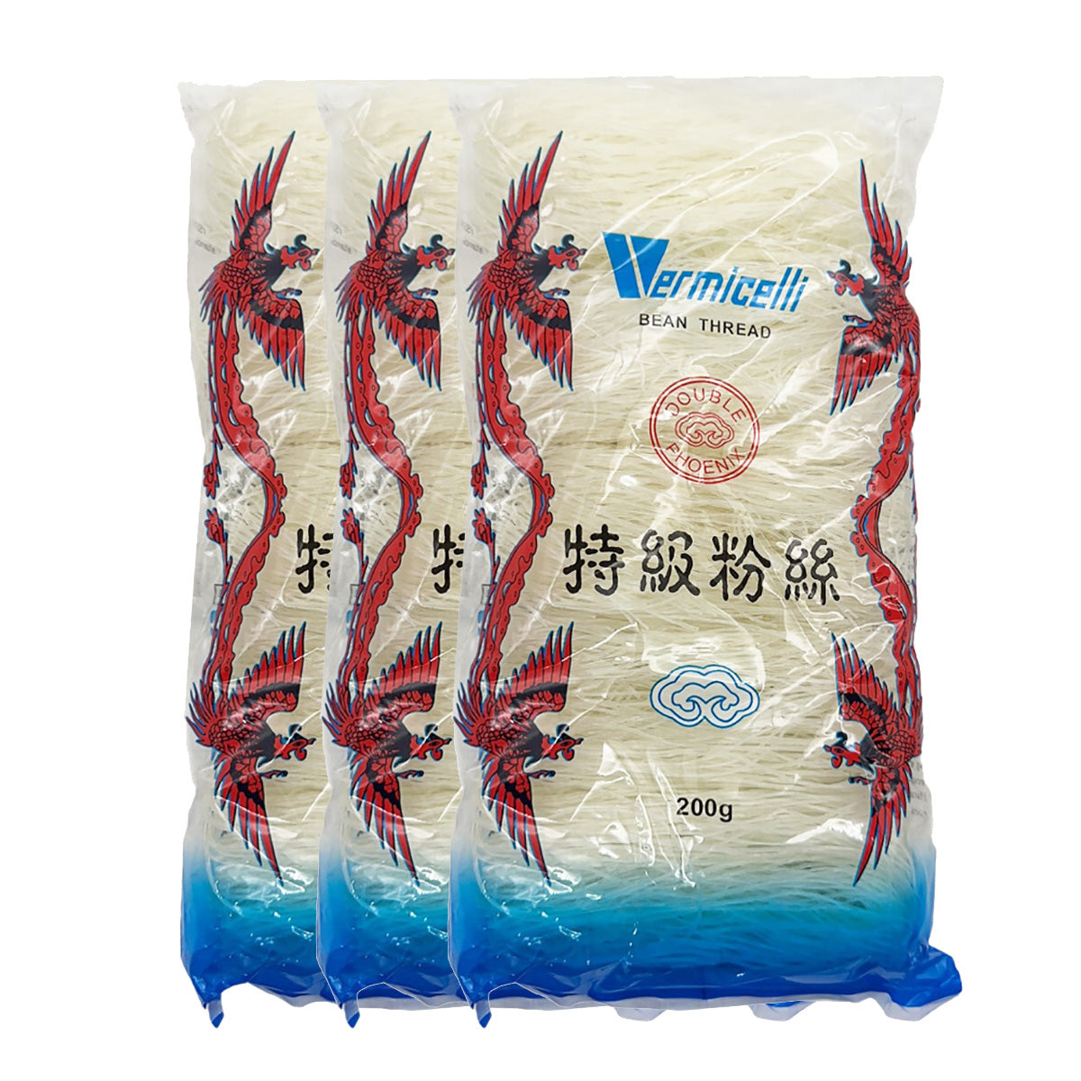 Shuang-Feng-Premium-Glass-Rice-Vermicelli-Noodles-Crystal-Clear-Low-Calorie-200g-X3Pack-1