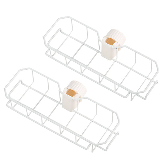 Fasola-Double-Layer-Kitchen-Sink-Faucet-Organizer-Caddy-Organizer-Hanging-Faucet-Drain-Rack-White-X2Pack-1