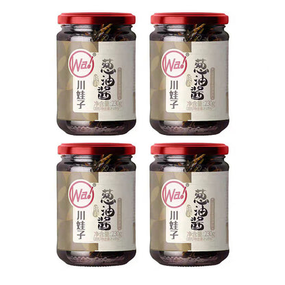 Chuanwazi-Scallion-Oil-Sauce-230g-X4Pack-1