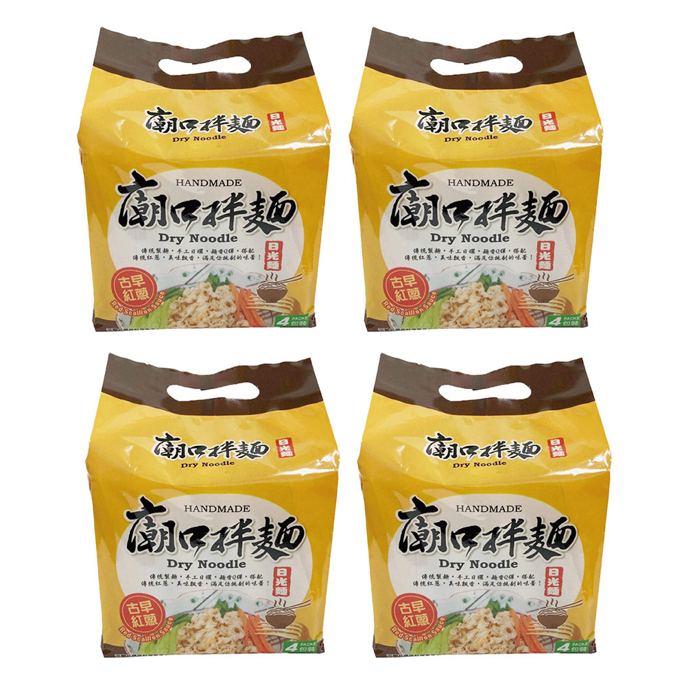 MK Handmade Red Scallion Flavour Dry Noodle 4pack 460gX4pack