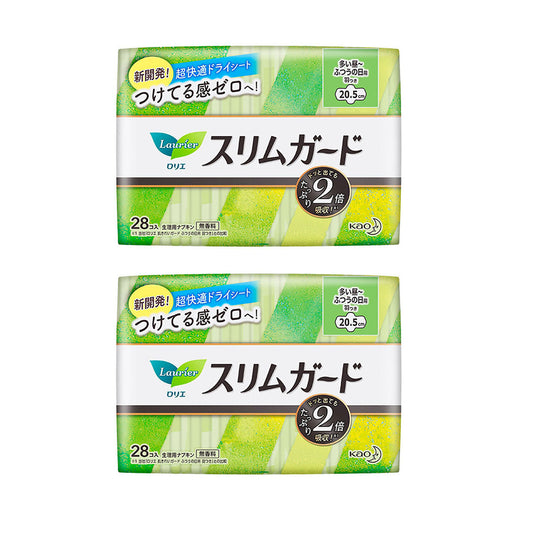 Kao-Laurier-S-Series-Zero-Feel-Ultra-Thin-Daily-Sanitary-Pads-20.5cm-28pcs-X2Pack-1