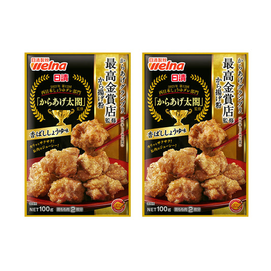 Nissin-Golden-Award-Soy-Sauce-Flavor-Fried-Chicken-Powder-Snack-100g-X2Pack-1