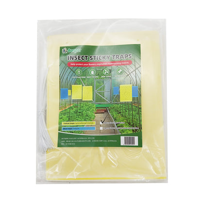 Bonzer-Sticky-Fly-Paper-Yellow-Sheets20-&-Strings40-1pack-1