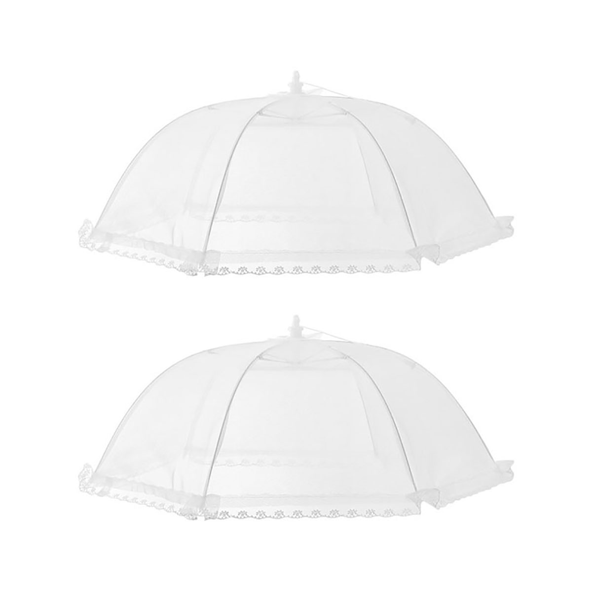 Fasola-Foldable-Table-Mosquito-Cover-Picnic-Food-Tent-Covers-20-Inches-White-X2Pack-1