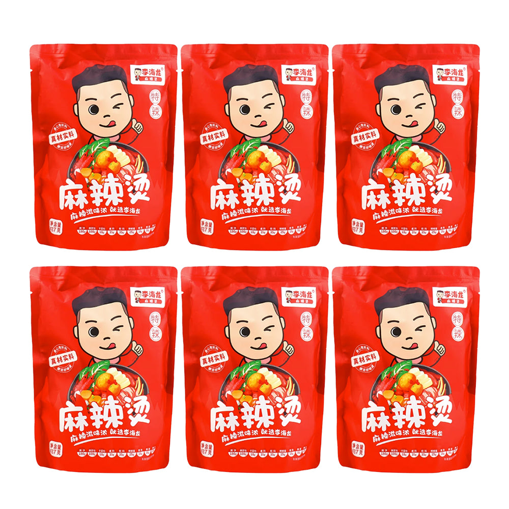 Li Hailong Extra Spicy Hot Pot 437gX6Pack