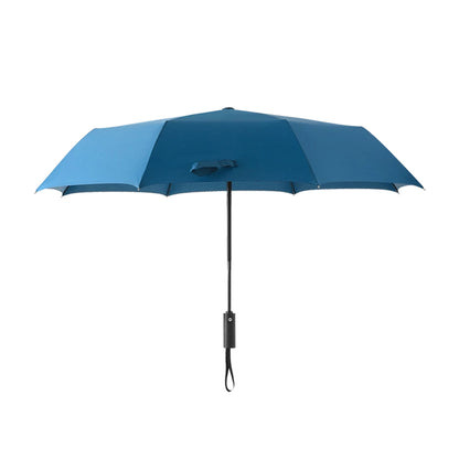 Lifease Portable Automatic Windproof Folding Umbrella Travel Umbrella Dark Cyan X1Pack