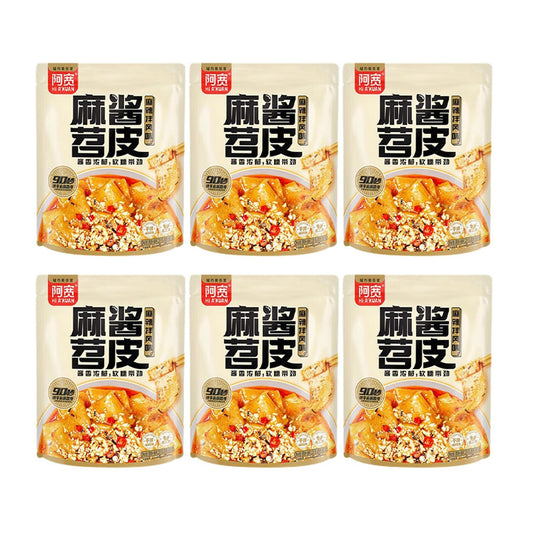 Akuan Sweet Potato Peel with Sesame Paste Flavor 190gX6pack