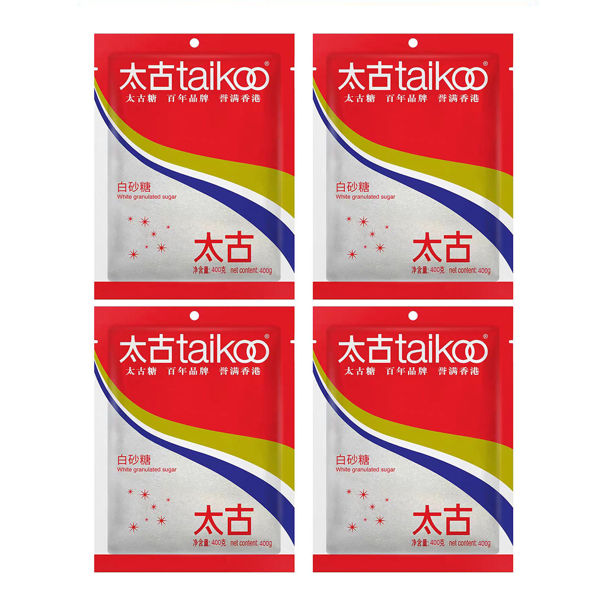 Taikoo-White-Granulated-Sugar-400g-X4Pack-1